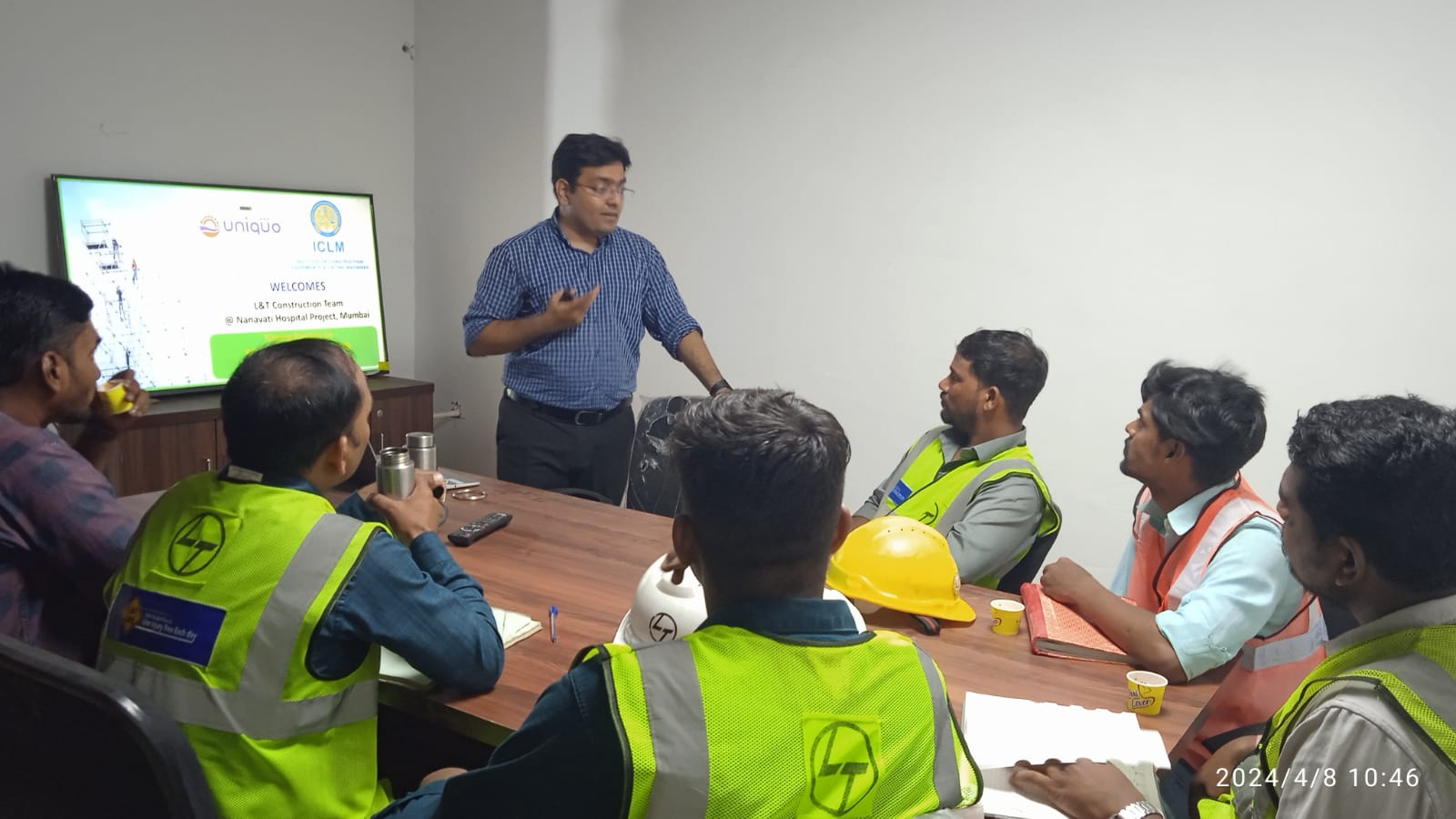 Fire safety practical training