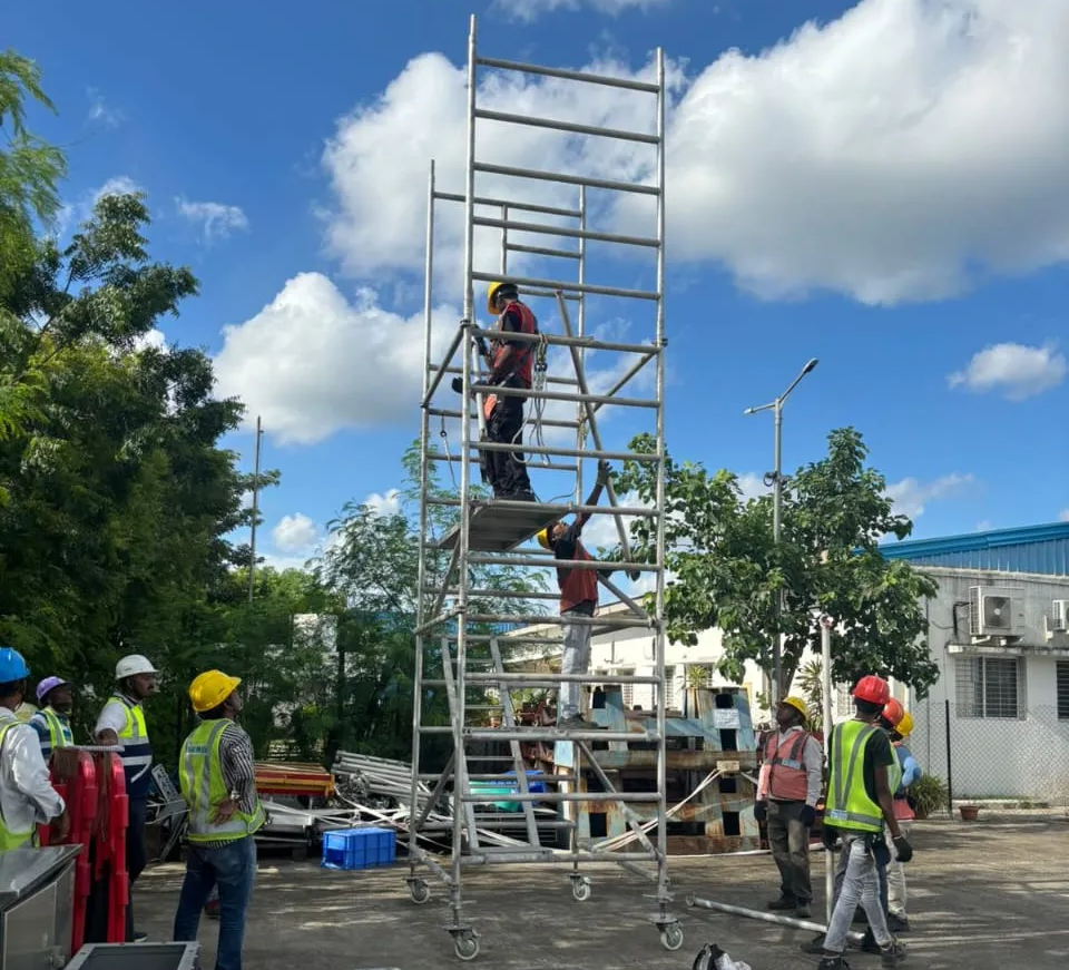 Working at height training